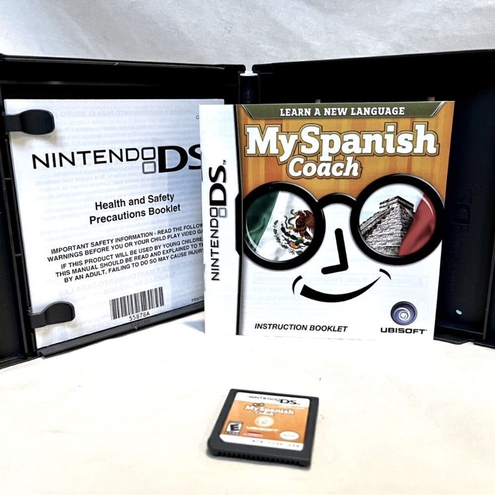 My Spanish Coach (Nintendo DS, 2007) excellent used